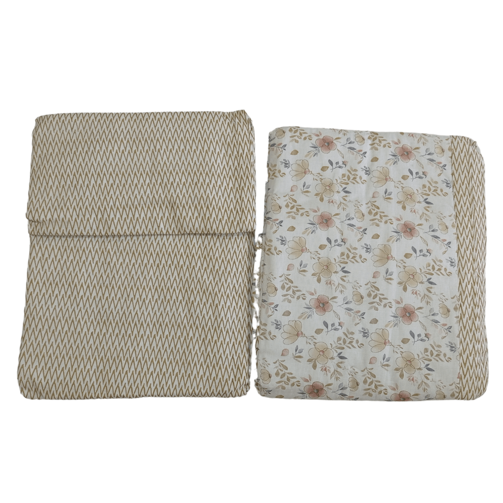 Muslin Cotton Dohar Peach – Traditional Comfort, Everyday Elegance (Set of 2)