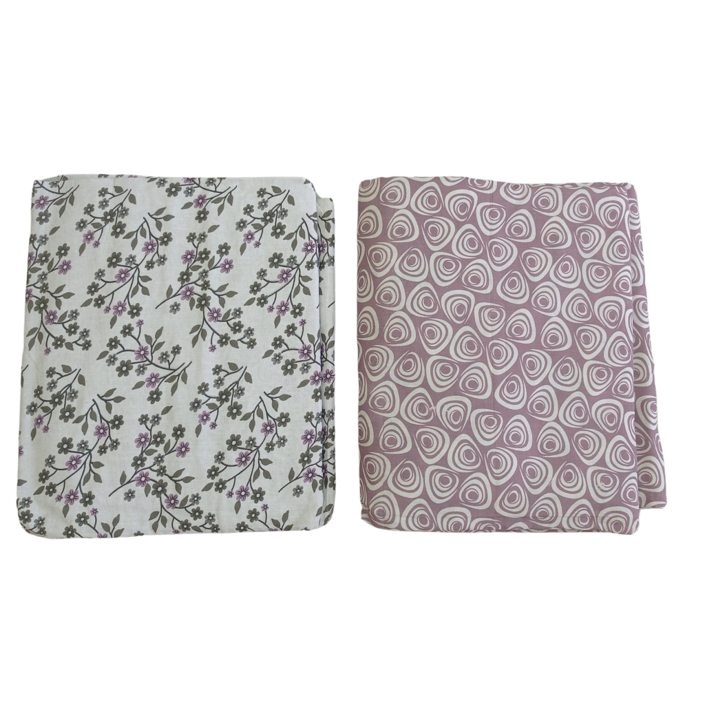 Muslin Cotton Dohar Pink – Traditional Comfort, Everyday Elegance (Set of 2)