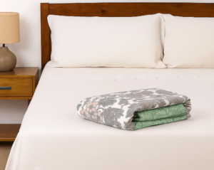 Muslin Cotton Dohar Blue, Green– Traditional Comfort, Everyday Elegance